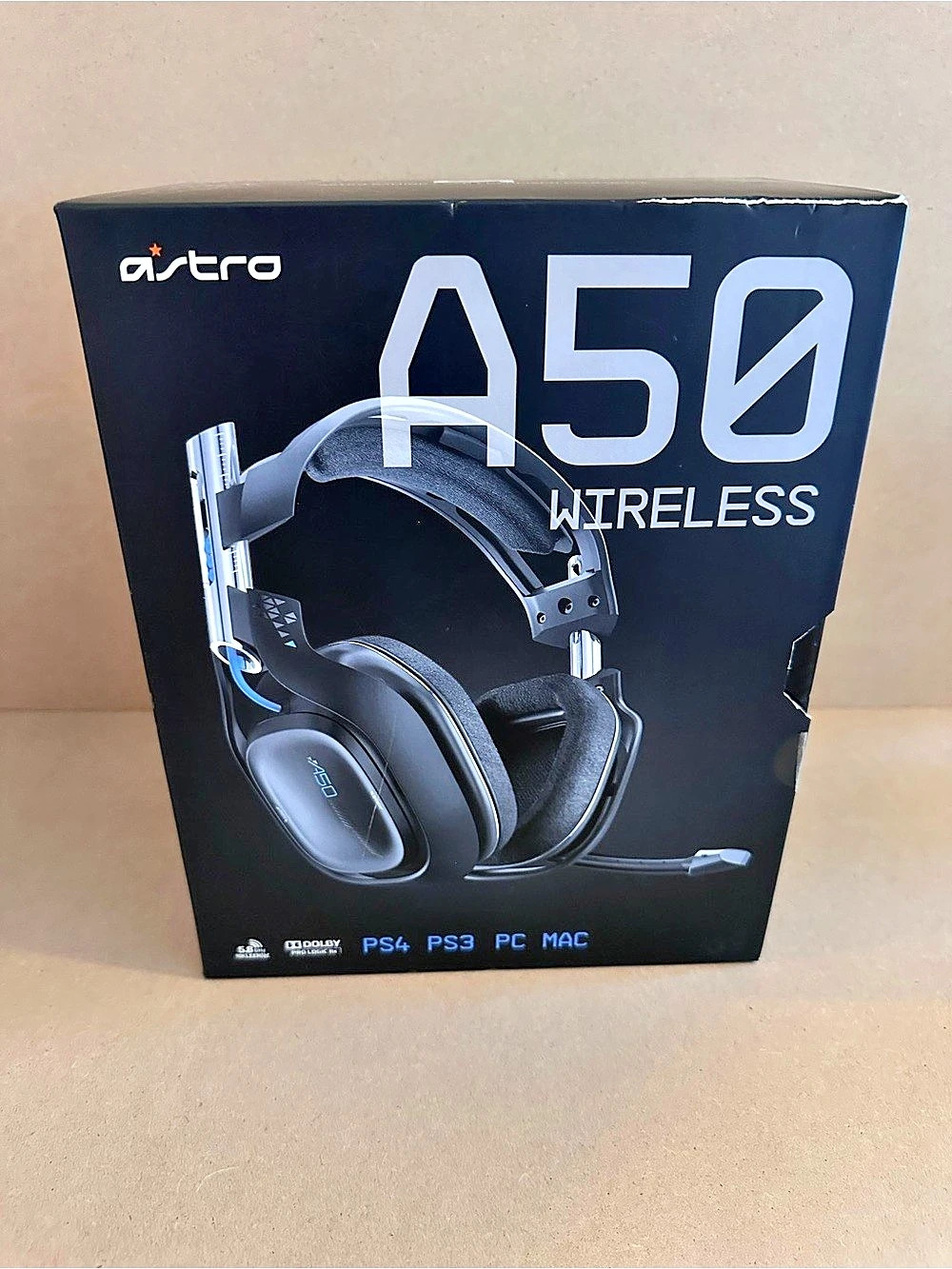 Astro A50 Wireless Astro Over-Ear Headset for PS4/PS3/PC/MAC